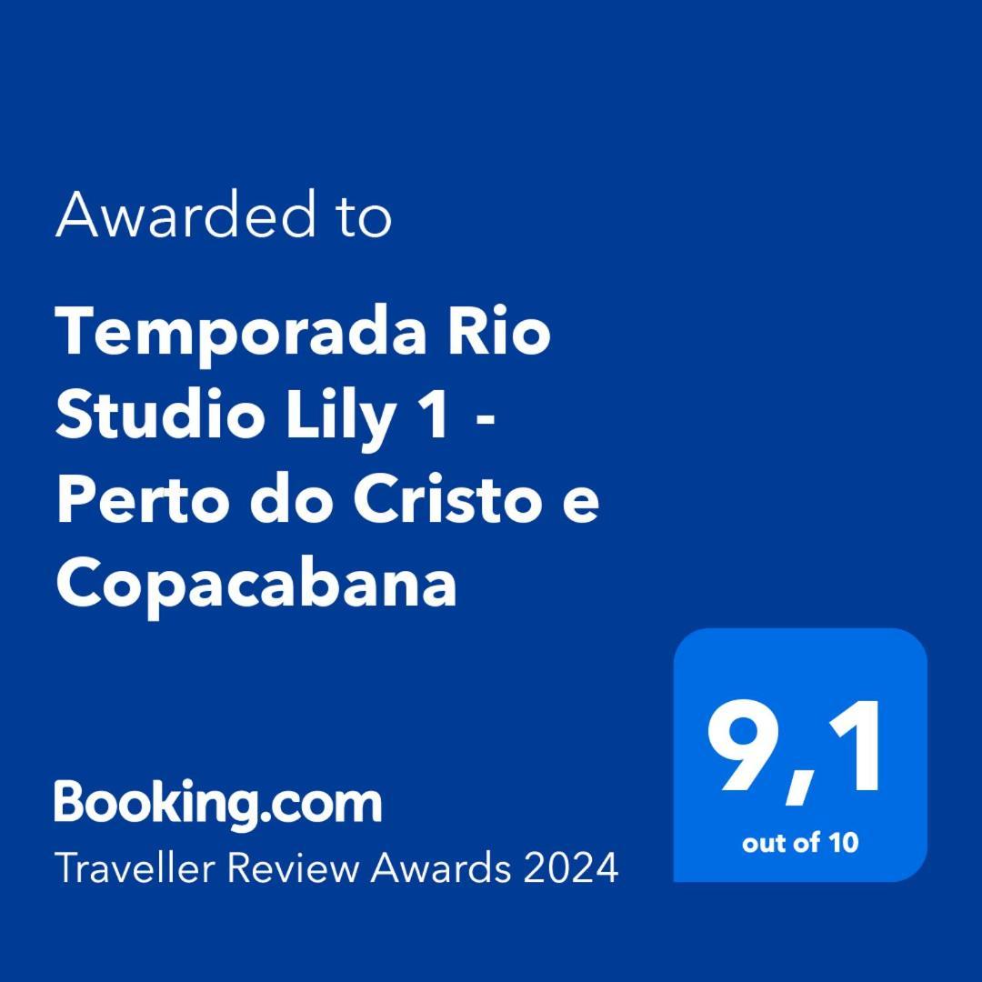 Temporada Rio Studio Lily 1 - Perto Do Cristo E Copacabana Rio de Janeiro Ngoại thất bức ảnh